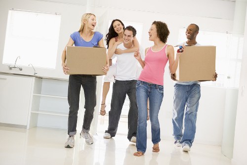 Professional removals team planning a move in Shepherdsbush