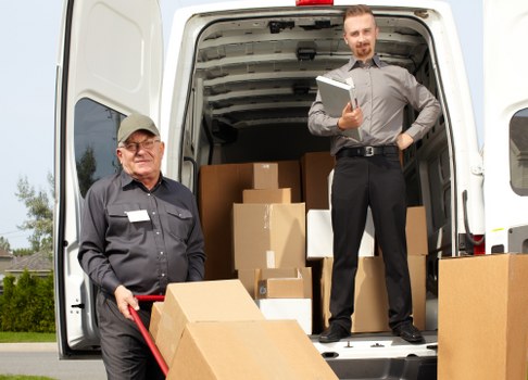 Secure document storage facility in Shepherdsbush with organised archive boxes