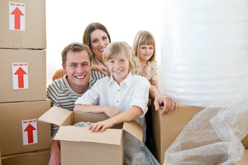 Organized self storage in Shepherdsbush for boxes and furniture