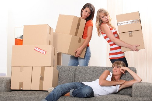 Business inventory stored with mobile self storage in Shepherdsbush